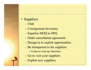 Risk Management For Manufacturing