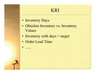 Risk Management For Manufacturing