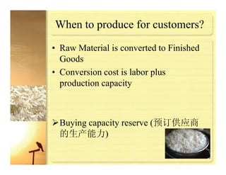 Risk Management For Manufacturing