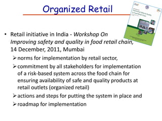 Risk Management for Retail Food Safety in Asia | PDF
