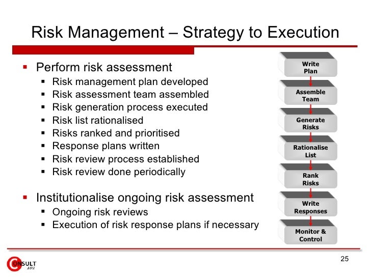 Risk management plan assignment purpose