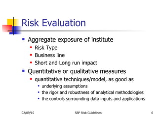 Scope Assumptions Risks Rigor Risk Management Guidelines | PPT