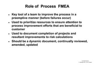 Risk management in complex changeovers through cfmea | PDF