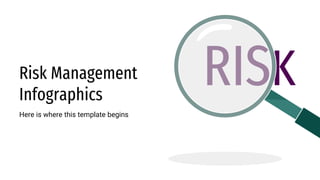 Risk Management
Infographics
Here is where this template begins
RISK
 