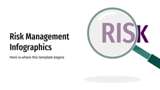 Risk Management
Infographics
Here is where this template begins
RISK
 
