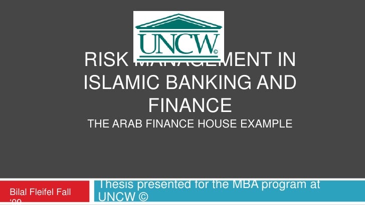 dissertation on risk management in islamic banking