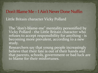 Carrying out a risk assessment should be underpinned by an
understanding of the issues and the best knowledge available.
The aim of risk assessment is to improve decisions, by making
risks explicit and by reducing unpredicted behaviour or events.
Some practitioners argue that risk assessment must be a
continuous process in which the social worker weighs the
factors in a particular case to determine the level of risk or
safety for a particular service-user. In this session we examine
different types of risk assessment schedules and consider
whether they can accurately predict the level of risk associated
with various cases. To make an effective risk assessment
decision, social workers and other stakeholders need to know
what potential harm a situation poses and how great is the
likelihood that people or the environment will be harmed.
Research has identified that different risk assessment tools have
particular strengths and weaknesses
 
