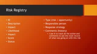 Likelihood Status Risk Management | PPTX