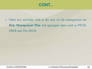 Risk management plan | PPTX