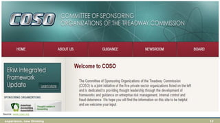 12experience. new thinking
Source: www.coso.org
 