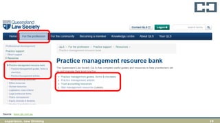 19experience. new thinking
Source: www.qls.com.au
 