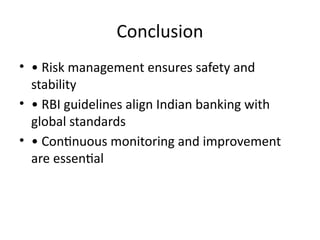 Rbi Risk Matrix Risk_Management_RBI_Guidelines for banks_PPT.pptx