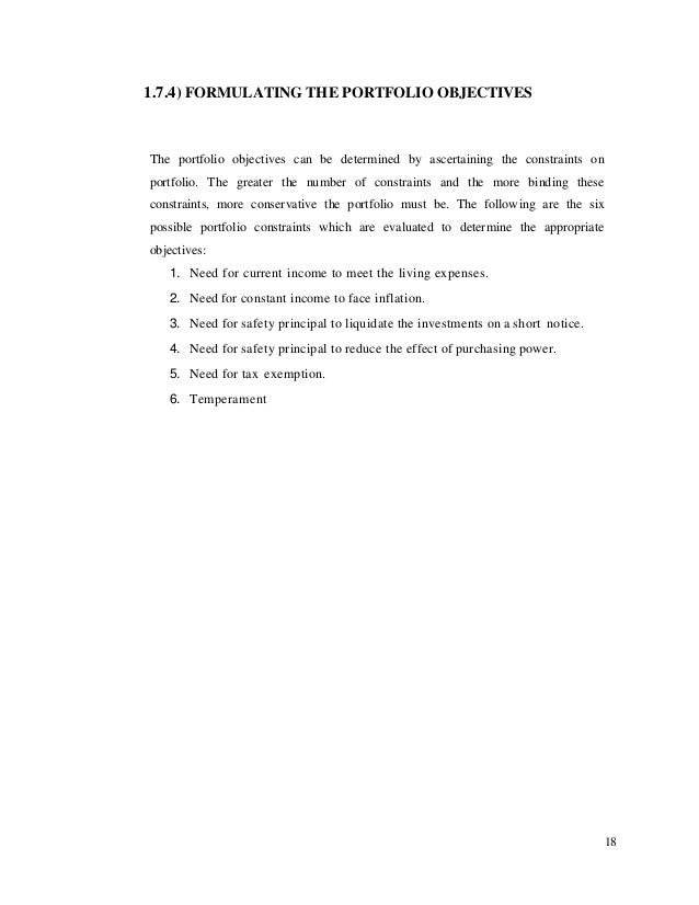 Risk Management Techniques Used In Portfolio Management