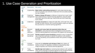 1. Use Case Generation and Prioritization
 