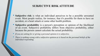 Risk managment | PPTX