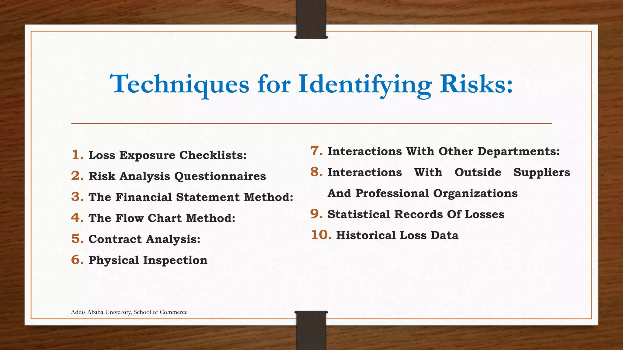 Risk managment and insurance chap 4 5 | PPTX