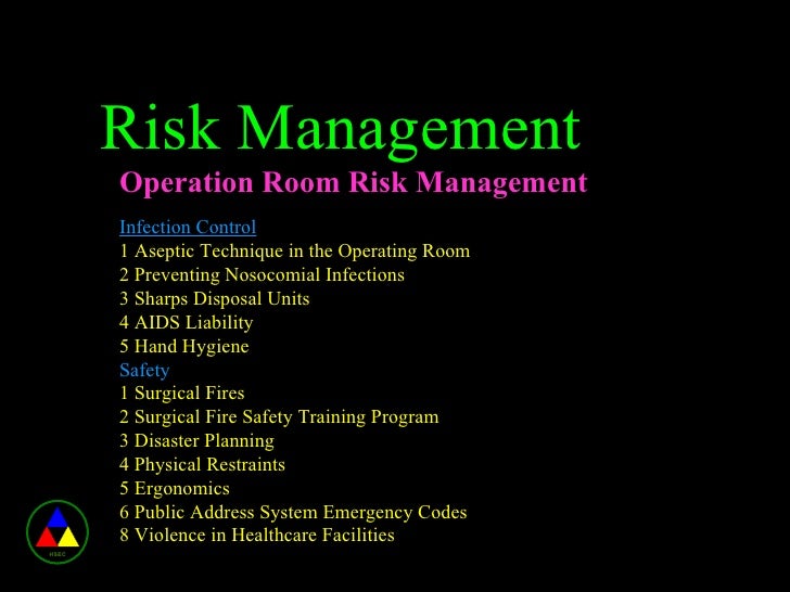 Risk management in Healthcare electrical training plan template 