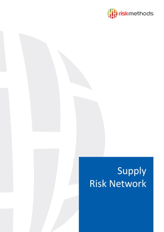 Supply
Risk Network
 