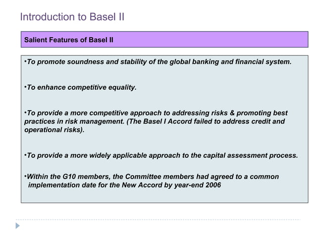 Risk mgt basel norms,caiib | PPT