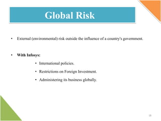 Risk perceprtion of ads of infosys | PPTX | Stocks and Bonds | Personal ...