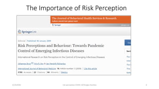 Risk perception of covid 19 | PDF