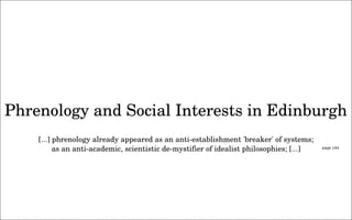 the politics of observation