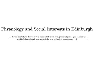 the politics of observation