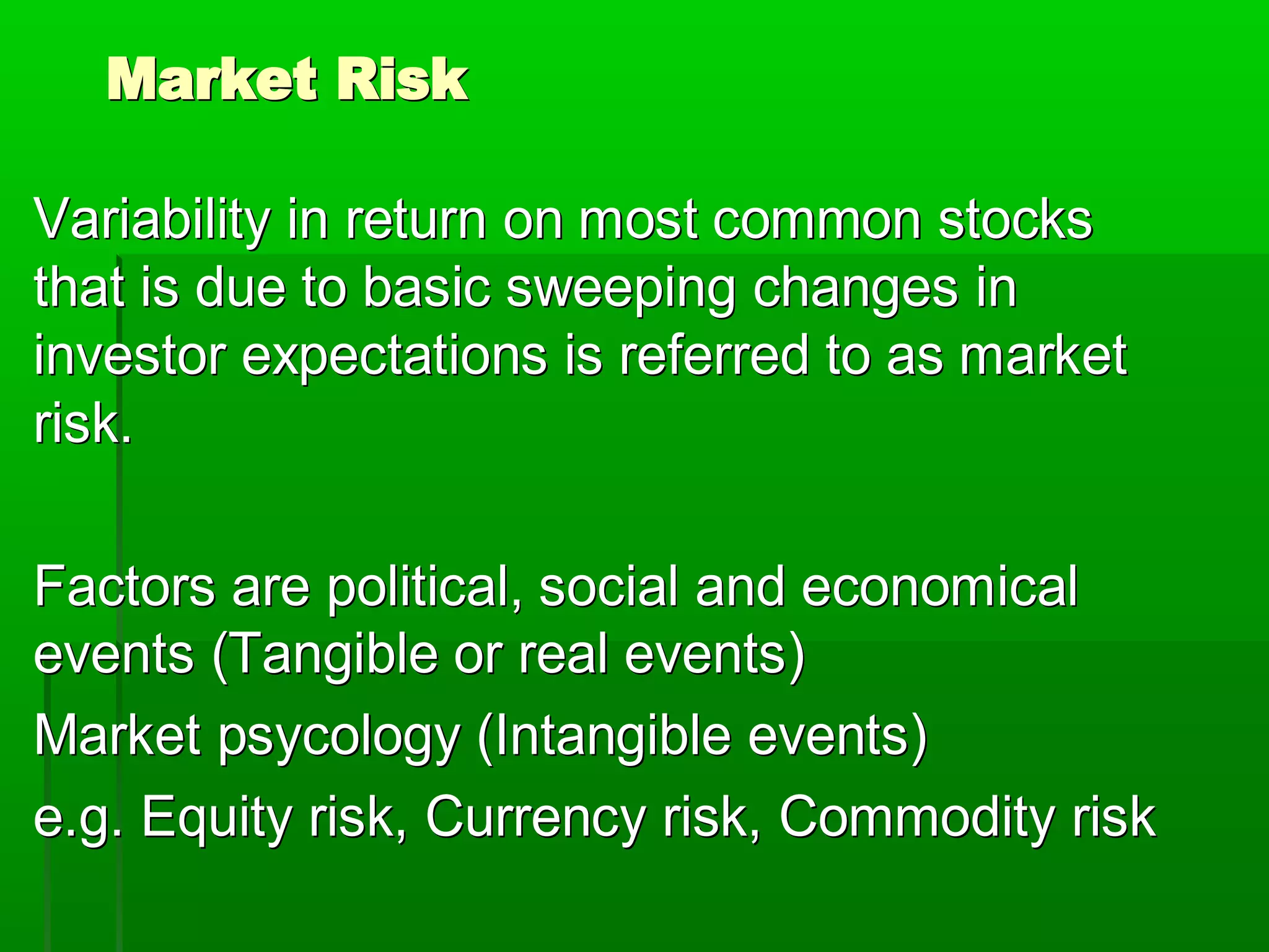 Risk&return | PPT