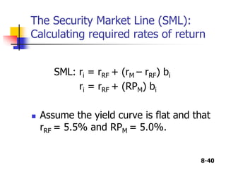 Ri Rrf risk return hand out note chapter three. | PPT