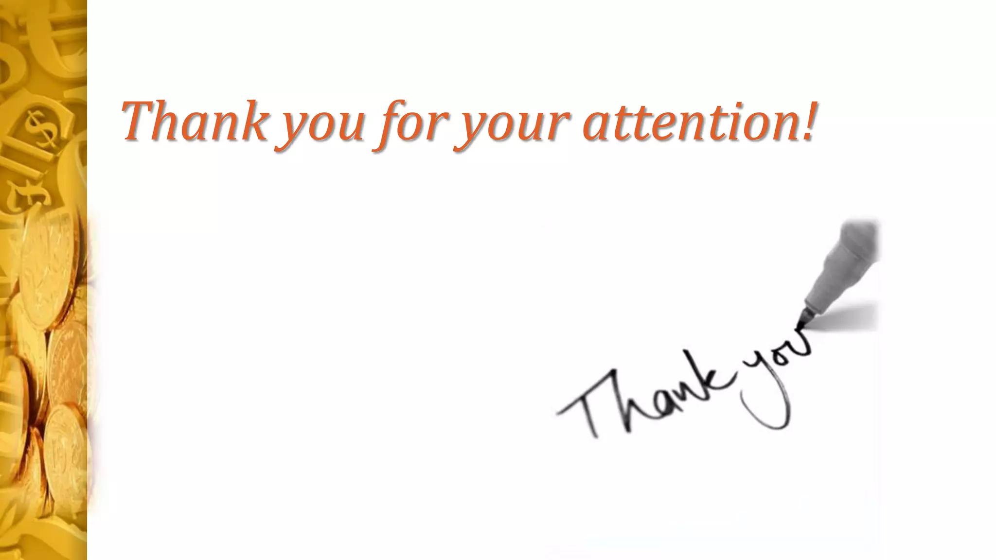 Thank you for your attention!
 