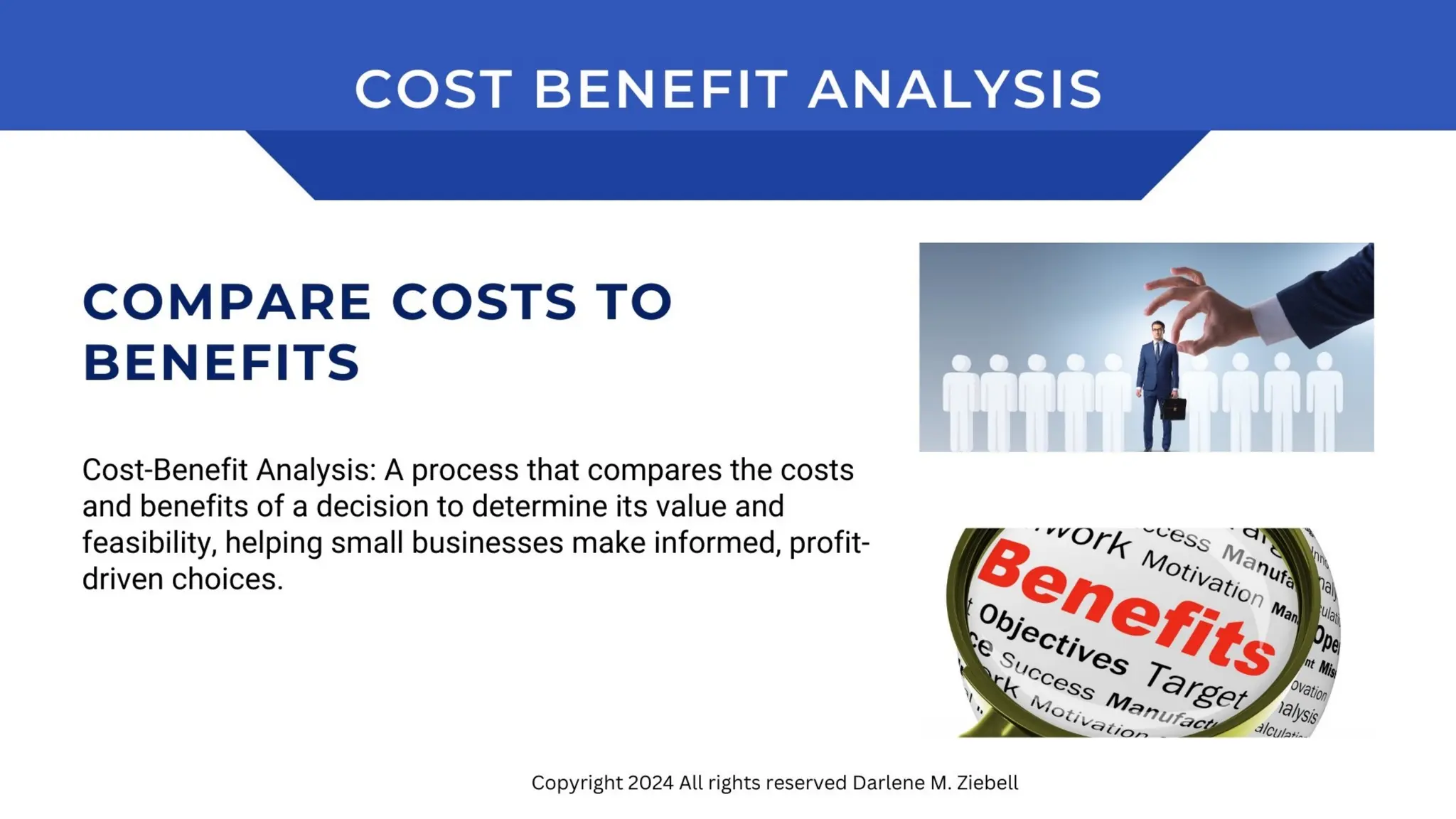RISKS AND REWARDS OF BUSINESS GROWTH - WORKSHOP