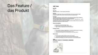 Das Feature /
das Produkt
 