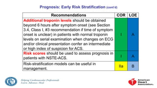 Risk stratfication of ACS | PPTX