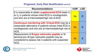 Risk stratfication of ACS | PPTX