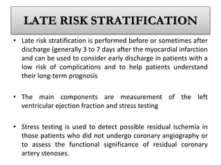 Risk stratification of an acs patient | PPTX