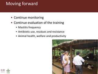 Risks with urban and peri-urban milk production in India