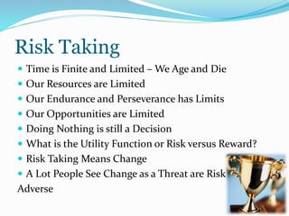 Risk taking | PDF | Christianity | Religion & Spirituality