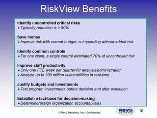 Risk Updates—Regular reviews for materiality score changes 
