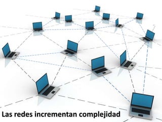 Las redes incrementan complejidad