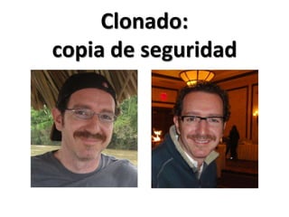 Clonado: copia de seguridad
