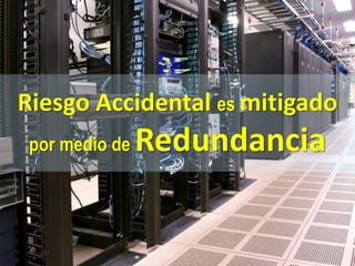 Riesgo Accidental esmitigadopor medio de Redundancia