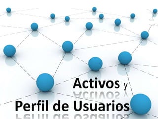 Activos y Perfil de Usuarios