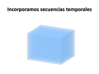 Incorporamos secuencias temporales