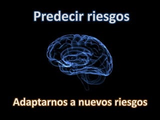 Predecir riesgosAdaptarnos a nuevos riesgos