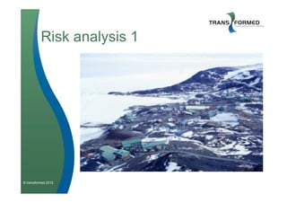 Risk analysis 1




© transformed 2012
 