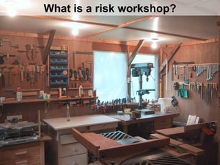 Project Risk Management Workshops Project risk management workshops | PPT
