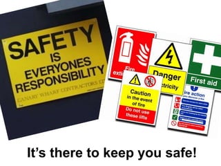 It’s there to keep you safe!
 