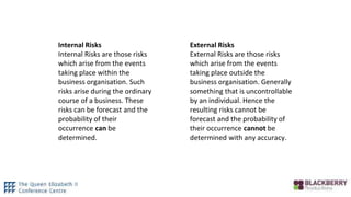 Risky business - event management risk assessment | PPT