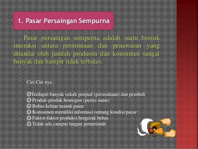 Ekonomi Pasar Input Dan Pasar Output Kelas X