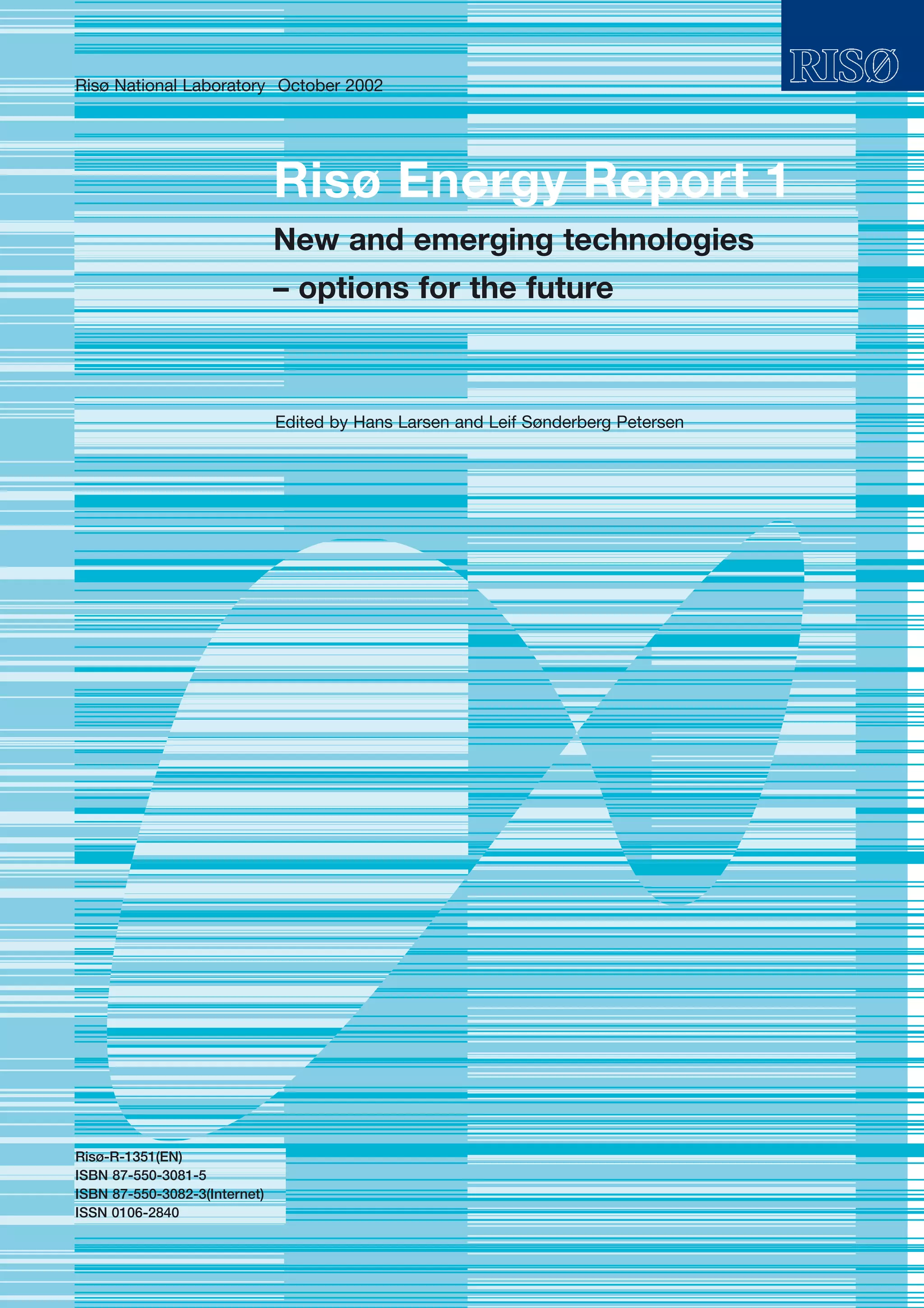 Risoe Energy Report 1